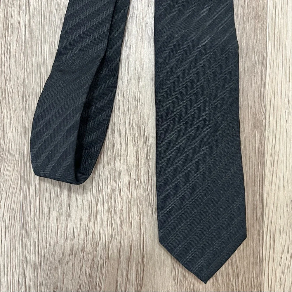 Banana Republic Striped Purple and Black Tie Bundle